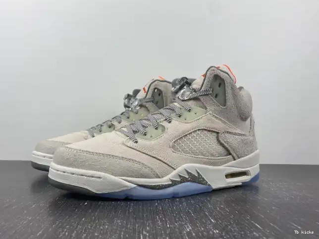 Rep TBK Jordan FD9222-180 Retro 5 Orewood Air SE Craft Light Brown 0426